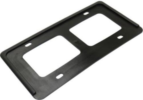 DAT AUTO PARTS Front Bumper License Plate Frame Tag Mounting Bracket Holder Replacement for 2003-2007 Honda Accord Sedan Japan Built Black Smooth P...