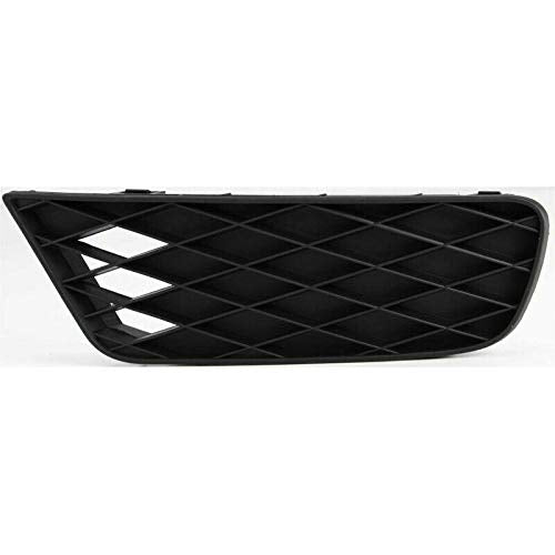 DAT AUTO PARTS Front Left Driver Side Fog Light Hole Cover Grille Trim Bumper Insert Replacement For 2009 2010 2011 Honda Civic Sedan & Hybrid Mode...