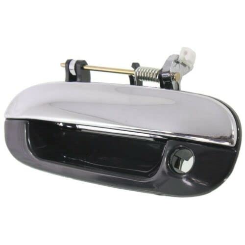 DAT AUTO PARTS Outside Front Left Driver Side Exterior Door Handle Replacement for 2004-2007 Buick Rainier Smooth Black with Chrome Trim GM1310175 ...