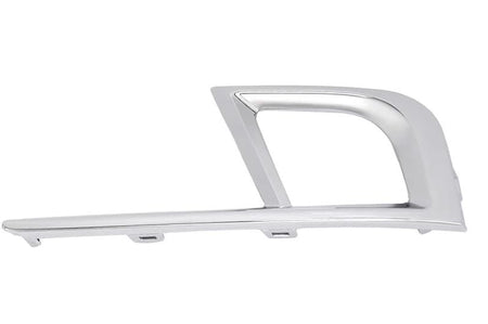 DAT AUTO PARTS Front Left Driver Side Fog Light Hole Bezel Lamp Cover Trim Molding Bumper Insert Replacement For 2018 2019 2020 Honda Odyssey Silve...