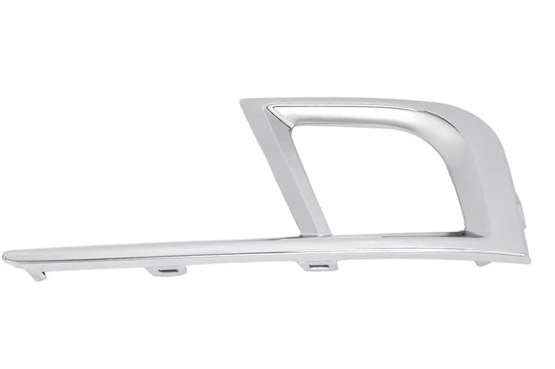 DAT AUTO PARTS Front Left Driver Side Fog Light Hole Bezel Lamp Cover Trim Molding Bumper Insert Replacement For 2018 2019 2020 Honda Odyssey Silve...