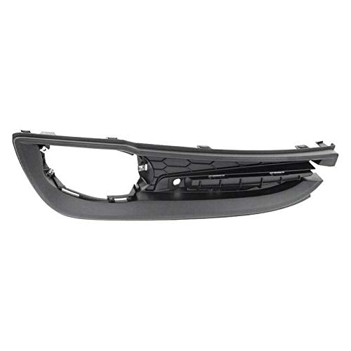 DAT AUTO PARTS Front Left Driver Side Fog Light Bezel Cover Grille Molding Bumper Insert Replacement For 2013 2014 2015 Honda Civic 1.8 Liter EX-L ...