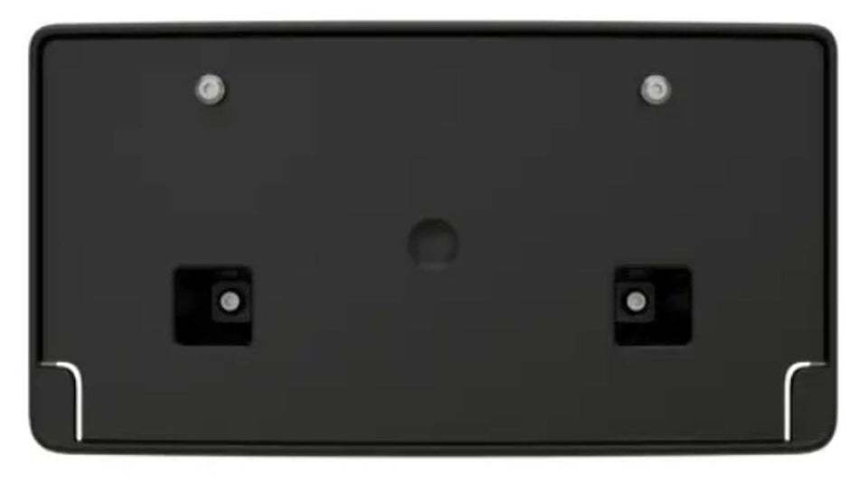 Front License Plate Bracket Frame Cover Tag Holder Replacement For 2019-2024 Dodge Ram 2500 Series PowerWagon and Rebel Model Truck Black Textured ...