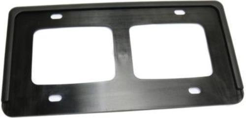 DAT AUTO PARTS Front Bumper License Plate Frame Tag Mounting Bracket Holder Replacement for 2003-2007 Honda Accord Sedan Japan Built Black Smooth P...
