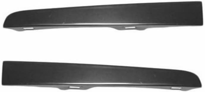 DAT AUTO PARTS Left Driver and Right Passenger Side Upper Bumper to Grille Filler Pair Replacement for 1995-1997 Toyota Tacoma 4WD Model Primed Bla...