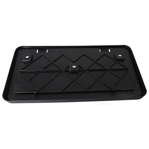 DAT AUTO PARTS Front License Plate Bracket Tag Frame Holder Replacement for 2007-2012 Dodge Caliber Black Textured Made of Plastic CH1068114 5116152AA