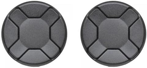 DAT AUTO PARTS Front Left Driver & Right Passenger Side Fog Light Cover Set Of 2 Replacement For 2019 - 2022 Jeep Renegade Black Textured CH1038205...