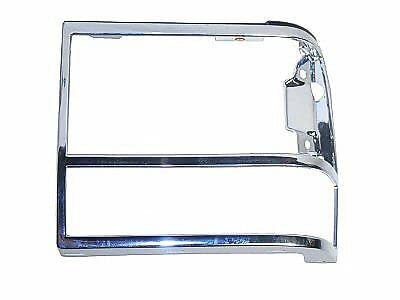 DAT AUTO PARTS Front Left Driver Side Head Light Door Replacement For 91 - 94 Ford Explorer Chrome Finish FO2512113 F2TZ13064H