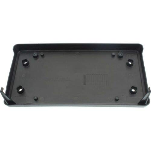 DAT AUTO PARTS Front Bumper License Plate Bracket Frame Cover Tag Holder Replacement for 2017 2018 2019 2020 BMW 5 Series w/ M Package Black Textur...