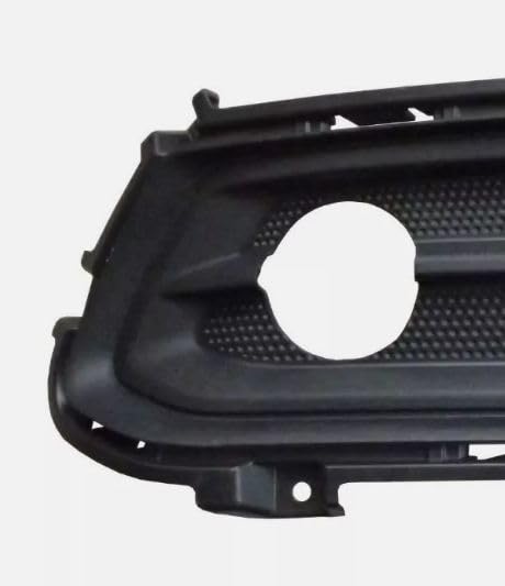 DAT AUTO PARTS Front Left Driver Side Fog Light Bezel Cover Grille Molding Trim Bumper Insert Replacement For 2013-2016 Ford Fusion Black Textured ...