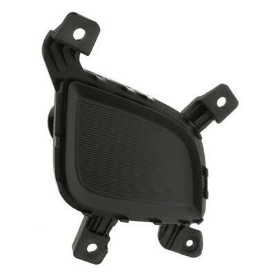 DAT AUTO PARTS Front Left Driver Side Fog Light Bumper Cover Bezel Trim Grille Molding Insert Replacement For 2017 - 2018 Kia Forte Black Textured ...