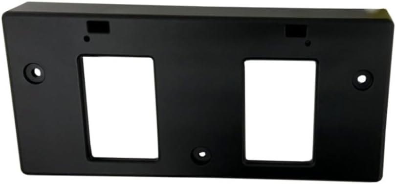 DAT AUTO PARTS Front License Plate Bracket Replacement for 2021 2022 2023 Kia Sorrento 2 Piece Gas Model Bumper Models Black Textured Plastic KI106...