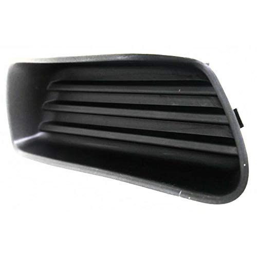 Front Passenger Side Fog Light Hole Cover Bumper Insert for 2007-2011 Toyota Camry Camry Hybrid Fits 2007-2011 Toyota Camry Camry Hybrid Front Right