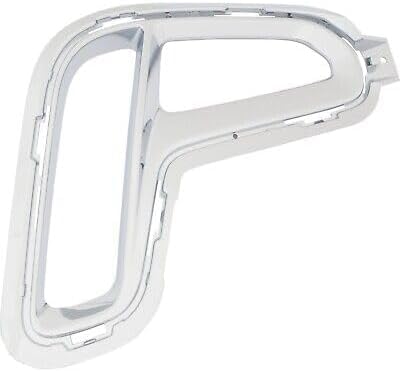 DAT AUTO PARTS Front Left Driver Side Fog Light Bumper Cover Grille Molding Insert Bezel Trim Replacement For 2021-2025 Dodge Durango Silver Chrome...
