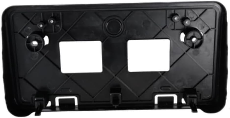 DAT AUTO PARTS Front License Plate Bracket Frame Cover Bumper Tag Holder Replacement For 2023 2024 2025 Toyota Crown Black Textured Made of Plastic...