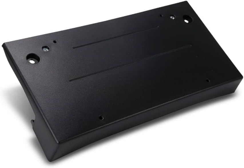 DAT AUTO PARTS Front Bumper License Plate Bracket Frame Cover Tag Holder Replacement for 2011 2012 2013 2014 BMW X3 Without M Package Black Texture...
