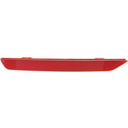 DAT AUTO PARTS Rear Left Driver Side Back Bumper Cover Reflector Lamp Marker Light Insert Replacement For 2011-2017 Honda Odyssey Red Plastic Lens ...