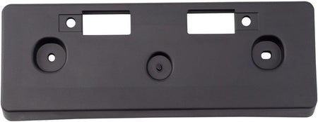 DAT AUTO PARTS Front License Plate Bracket Frame Cover Tag Holder Replacement For 2018-2025 Nissan Leaf Black Textured Plastic NI1068164 962105SA0A