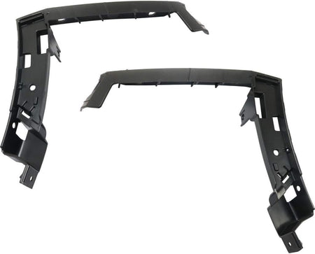 DAT AUTO PARTS Front Left Driver & Right Passenger Set Of 2 Bumper Cover Support Retainer Mounting Bracket Brace Pair Replacement For 2013-2016 Lin...
