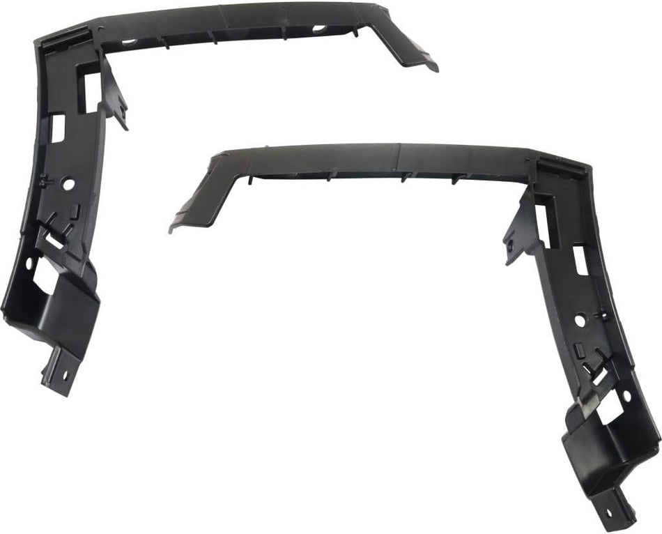 DAT AUTO PARTS Front Left Driver & Right Passenger Set Of 2 Bumper Cover Support Retainer Mounting Bracket Brace Pair Replacement For 2013-2016 Lin...