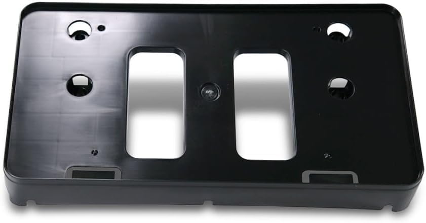 DAT AUTO PARTS Front Bumper License Plate Frame Tag Mounting Bracket Holder Cover Replacement for 2021-2025 Toyota Sienna Except XSE Models Black T...