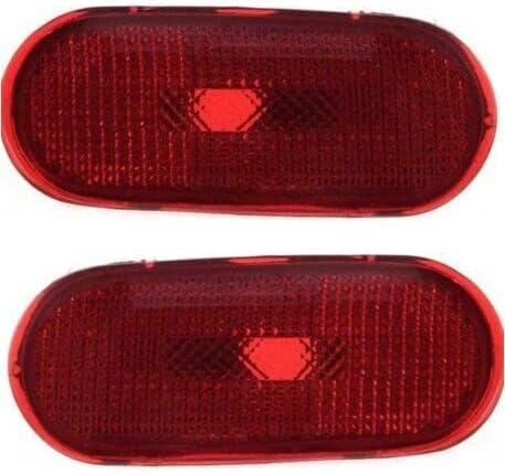 Rear Side Marker Light Pair Fits 1998-2005 Volkswagen Beetle