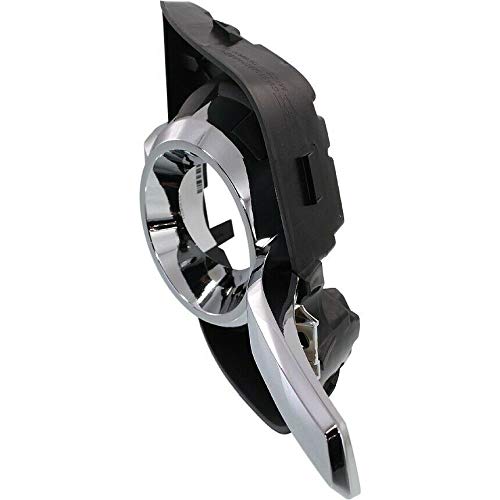DAT AUTO PARTS Front Right Passenger Side Bumper Insert Fog Light Bezel Cover Molding Replacement For 2010-2015 Chevrolet Equinox LT LTZ Black Text...