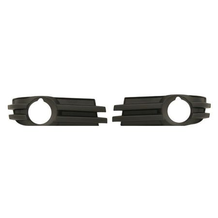 DAT AUTO PARTS Front Left Driver & Right Passenger Set of 2 Fog Light Bezel Cover Trim Molding Bumper Insert Replacement For 2008-2010 Dodge Grand ...