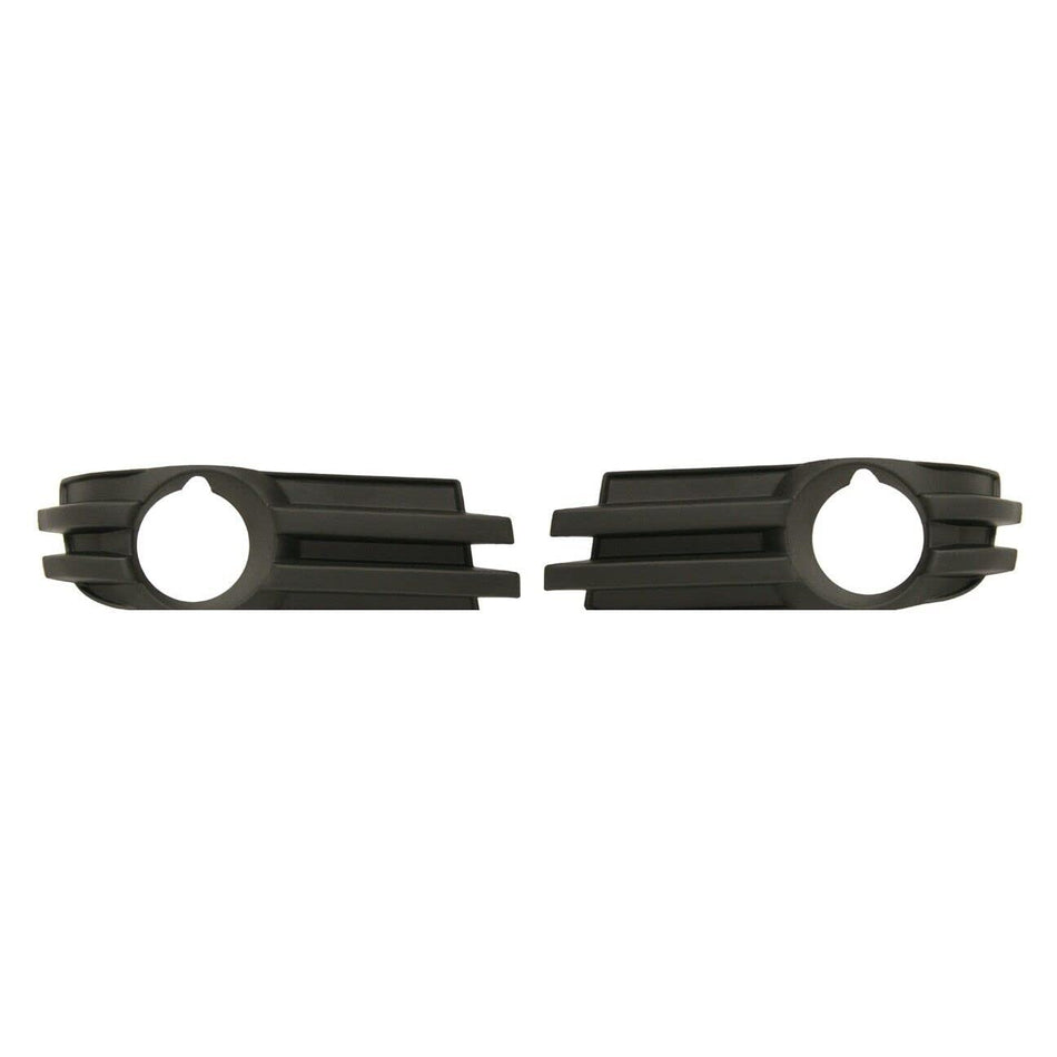 DAT AUTO PARTS Front Left Driver & Right Passenger Set of 2 Fog Light Bezel Cover Trim Molding Bumper Insert Replacement For 2008-2010 Dodge Grand ...