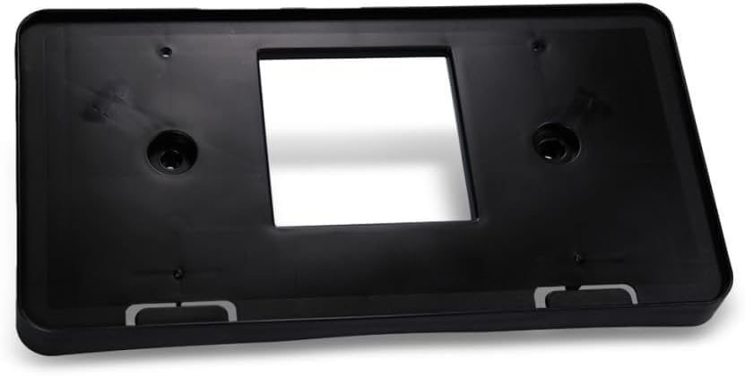 DAT AUTO PARTS Front License Plate Bumper Bracket Tag Holder Frame Cover Replacement for 2018-2020 Toyota Sienna Except SE Models Black Textured Ma...