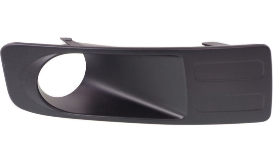 DAT AUTO PARTS Front Right Passenger Side Bumper Fog Light Cover Bezel Molding Grille Trim Insert Replacement For 2006-2009 Ford Fusion Black Textu...