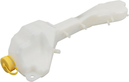 DAT AUTO PARTS Coolant Recovery Tank Radiator Overflow Bottle Reservoir with Cap Replacement for 2002-2006 Honda CR-V White Textured Durable Plasti...