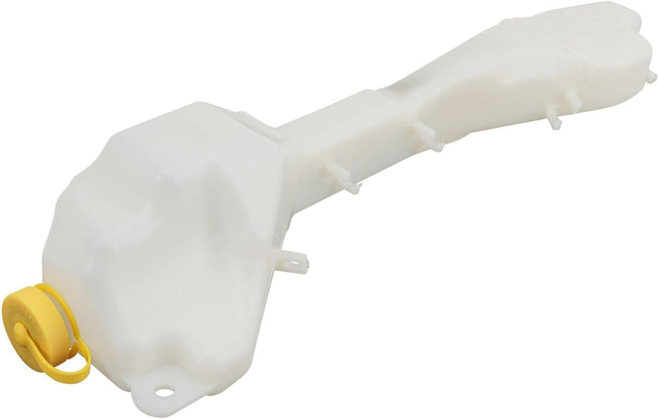 DAT AUTO PARTS Coolant Recovery Tank Radiator Overflow Bottle Reservoir with Cap Replacement for 2002 2003 2004 2005 2006 Honda CR-V White Textured...