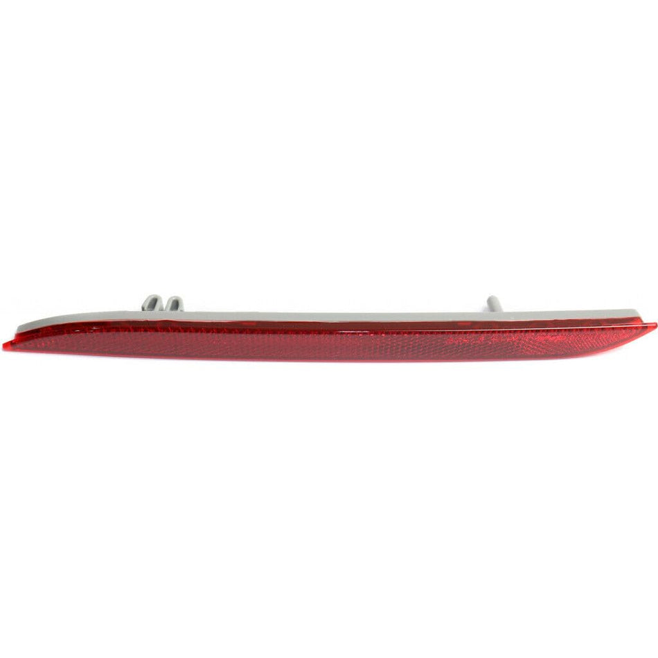 DAT AUTO PARTS Rear Left Driver Side Bumper Cover Marker Light Reflector Lamp Insert Replacement For 2015-2017 Ford Mustang GT/Shelby Red Plastic L...