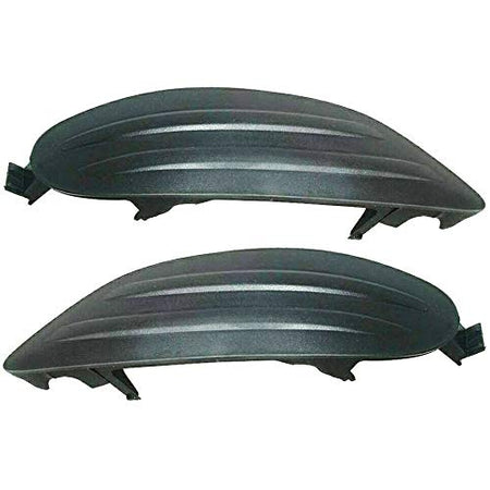 DAT AUTO PARTS Front Right Passenger and Left Driver Side Bumper Fog Light Cover Set of 2 Molding Trim Replacement For 2005-2008 Toyota Corolla 4dr...