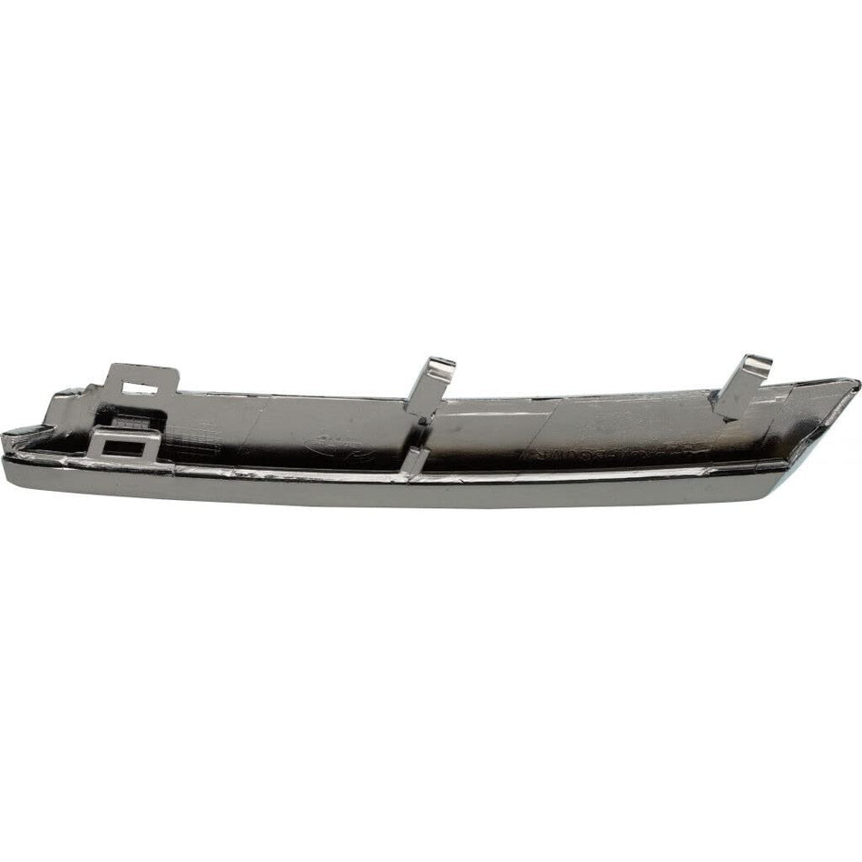 DAT AUTO PARTS Front Right Passenger Side Upper Grille Molding Bracket Replacement For 2007 - 2009 Honda CR-V EX EX-L Chrome Smooth HO1213110 71124...