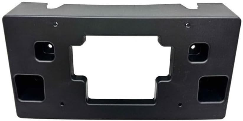 DAT AUTO PARTS Front License Plate Bracket Frame Cover Tag Holder Replacement for 2024-2025 Chevrolet Trailblazer RS MODELS ONLY Black Textured Mad...