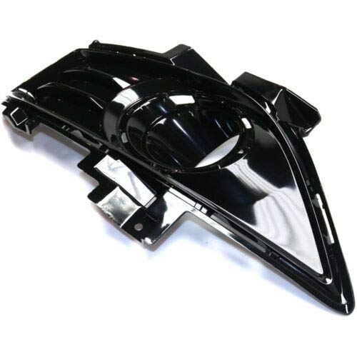 DAT AUTO PARTS Front Left Driver Side Fog Light Hole Bezel Cover Trim Molding Insert Replacement For 2013-2016 Ford Fusion without Engine Block Hea...