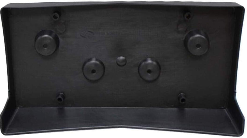 DAT AUTO PARTS Front Bumper License Plate Bracket Tag Frame Holder Replacement for 2008-2012 Buick Enclave Black Textured Made of Plastic GM1068141...
