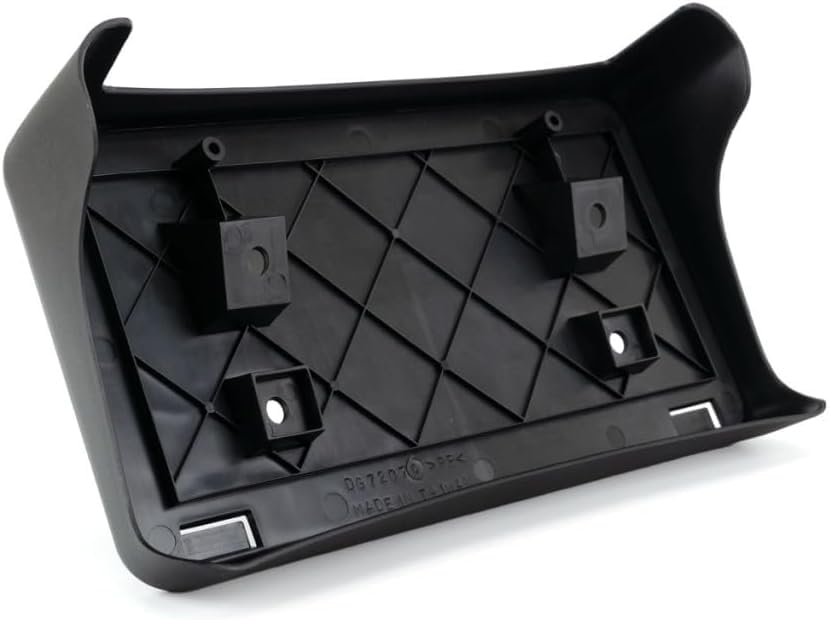 DAT AUTO PARTS Front Bumper License Plate Frame Tag Mounting Bracket Holder Replacement for 2004-2008 Dodge Ram 1500 2500 3500 for use w/ Plastic B...