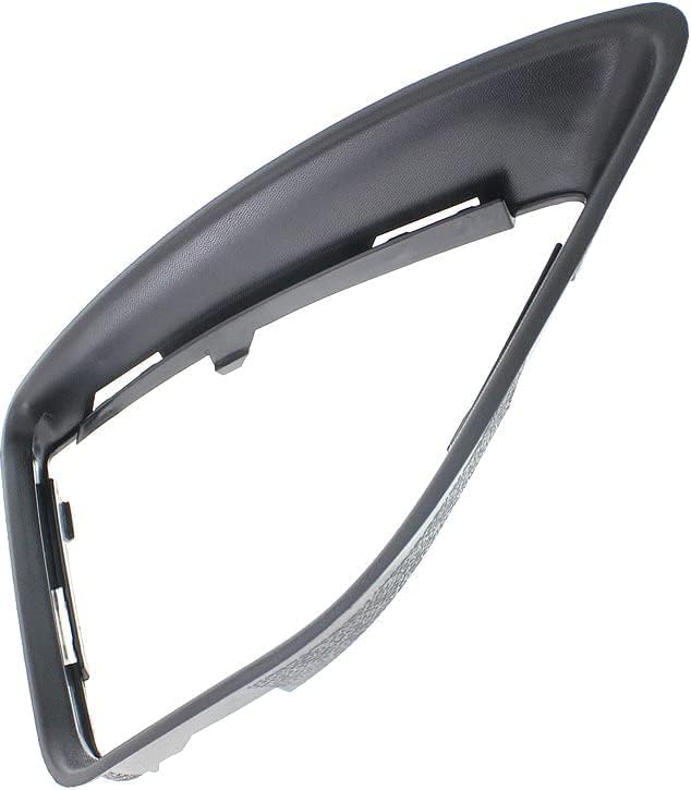 DAT AUTO PARTS Front Right Passenger Side Bumper Insert Fog Light Cover Bezel Trim Ring Replacement for 2010-2012 Ford Fusion S SE Black Textured P...