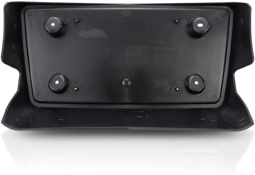 Front Bumper Cover License Plate Frame Tag Mounting Bracket Holder Replacement for 2007 2008 2009 2010 2011 2012 2013 Chevrolet Chevy Silverado 150...