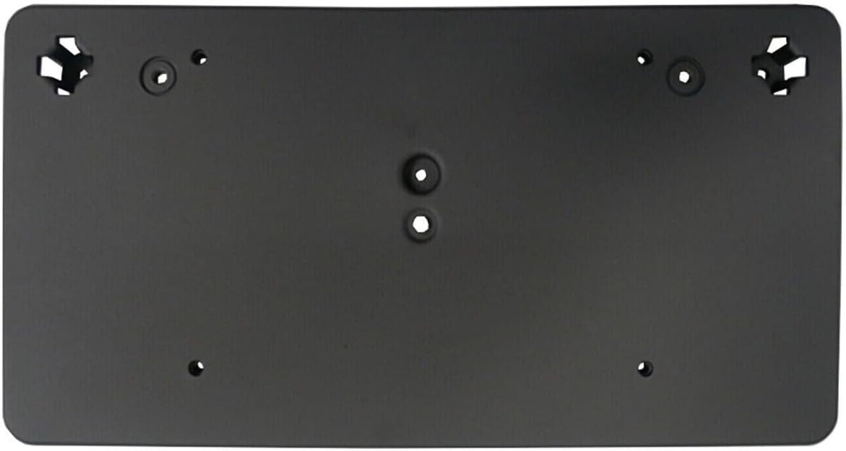 DAT AUTO PARTS Front Bumper License Plate Frame Tag Mounting Bracket Holder Cover Replacement for 2020-2024 Toyota GR Supra Black Textured PP Plast...