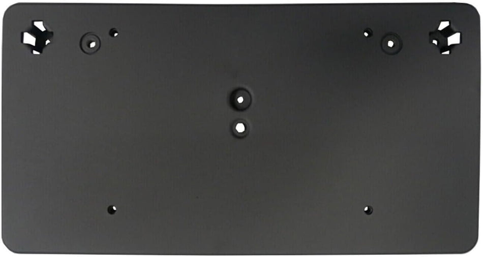 DAT AUTO PARTS Front Bumper License Plate Frame Tag Mounting Bracket Holder Cover Replacement for 2020-2024 Toyota GR Supra Black Textured PP Plast...