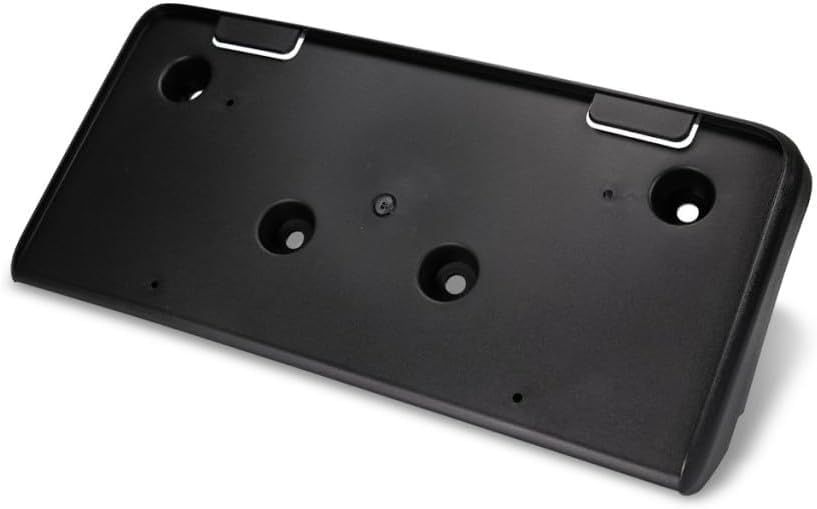 DAT AUTO PARTS Front License Plate Bracket Tag Holder Replacement for 2010-2015 Chevrolet Equinox Black Textured Made of Plastic GM1068134 25798733