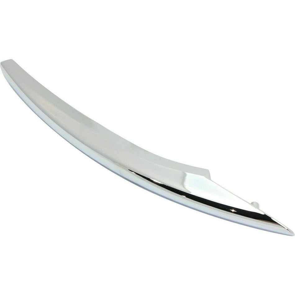 Front Passenger Side Fog Light Trim Molding Fits 2013-2016 Lincoln MKZ Base Hybrid Black Label Silver Chrome FO1039148 DP5Z15266AD