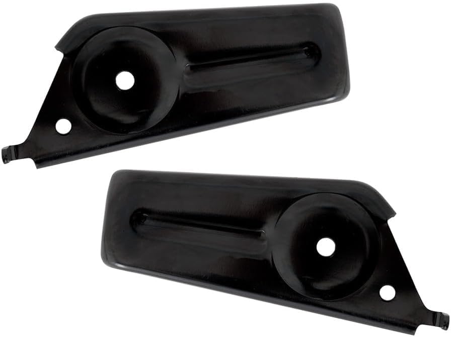 Front Driver & Passenger Set Of 2 Bumper Cover Support Bracket Lower Retainer Mounting Plate Pair Replacement For 2022-2025 Toyota Tundra Pickup Tr...