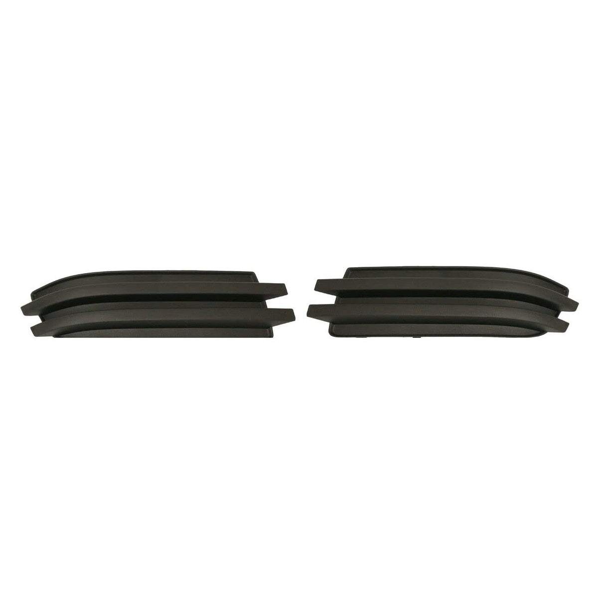 DAT AUTO PARTS Front Left Driver and Right Passenger Set Fog Light Lamp Hole Cover Trim Molding Bumper Insert Replacement for 2008-2010 Dodge Grand...