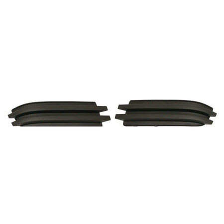 DAT AUTO PARTS Front Left Driver and Right Passenger Set Fog Light Lamp Hole Cover Trim Molding Bumper Insert Replacement for 2008-2010 Dodge Grand...