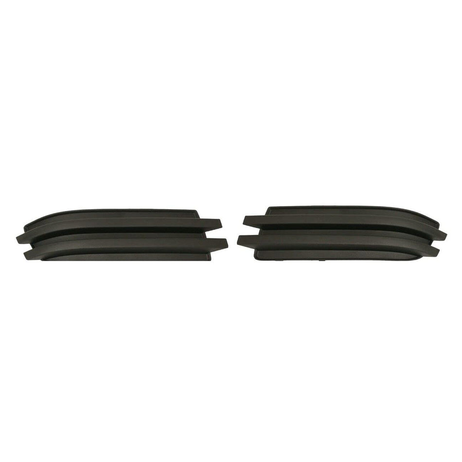 DAT AUTO PARTS Front Left Driver and Right Passenger Set Fog Light Lamp Hole Cover Trim Molding Bumper Insert Replacement for 2008-2010 Dodge Grand...